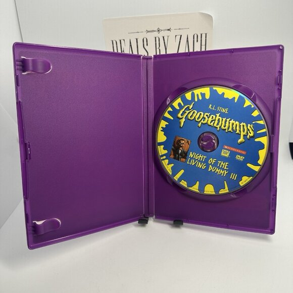 Goosebumps - Night of the Living Dummy III, DVD Horror Scholastic RARE OOP 2004 - Picture 3 of 9